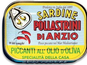 Sardinen pikant in Olivenöl Pollastrini