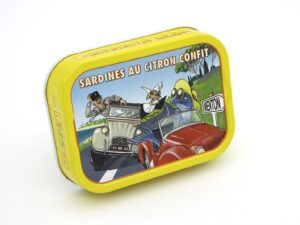 Sardinen mit kandierter Zitrone