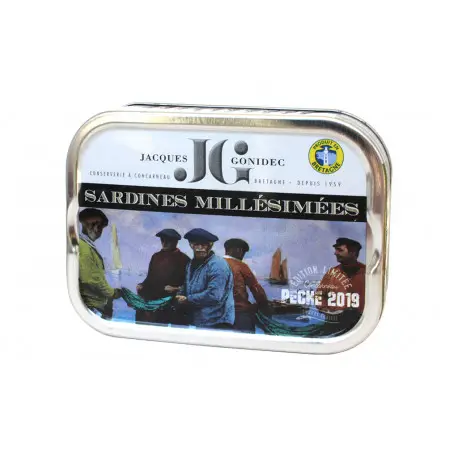 Sardines Millésimées 2019 Jaques Gonidec