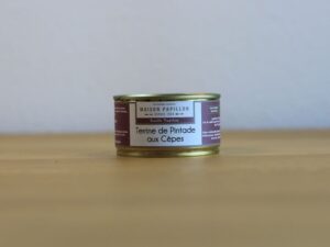 Perlhuhn Terrine mit Steinpilzen