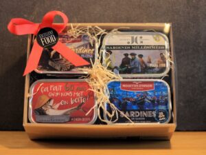 Jahrgangs-Sardinen Set von Gonidec